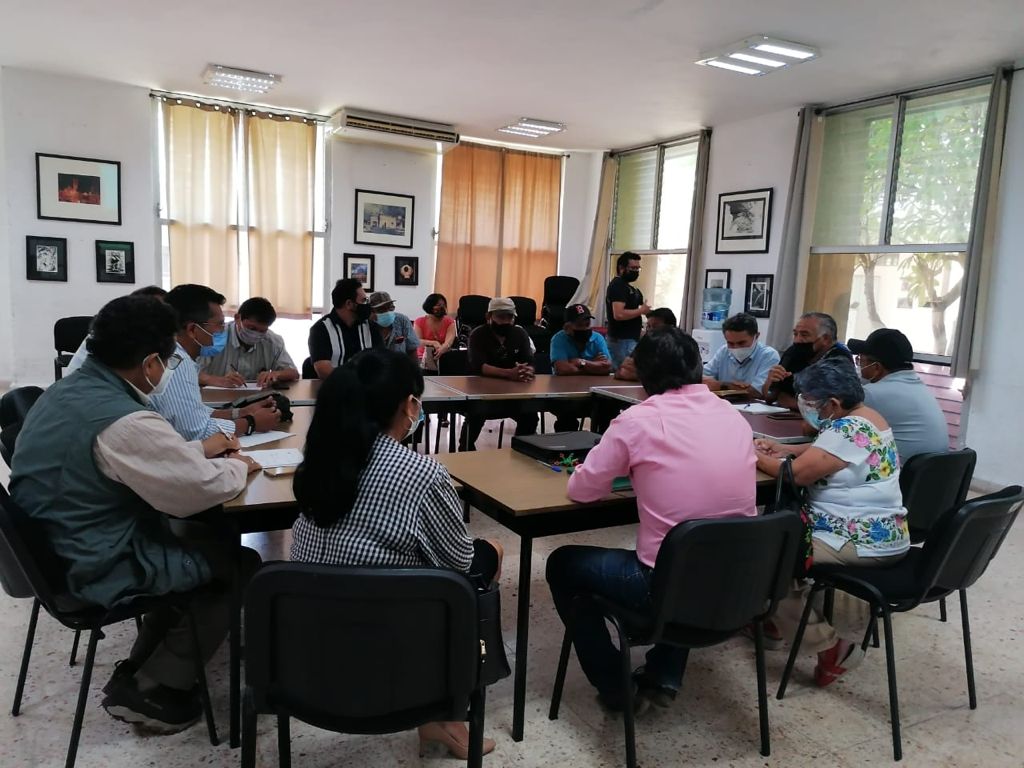 El INAH Yucatán realiza mesa de diálogo con el ejido de Chablekal